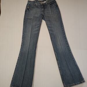 Cruel Girl Jeans Women Size 5 Long Bootcut Western Cowgirl Medium Wash Denim y2k